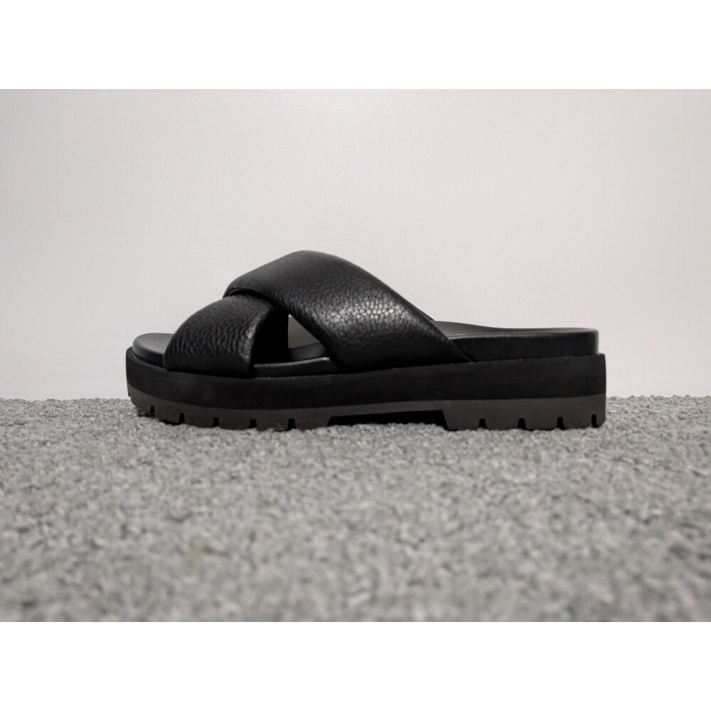 Vionic Vesta Sandal Cross Strap Platform Womens Size 11 Black